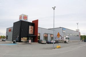 Burger King ravintolakiinteistö Hämeenlinnassa