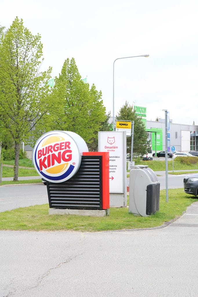 Burger King opaste Hämeenlinnassa